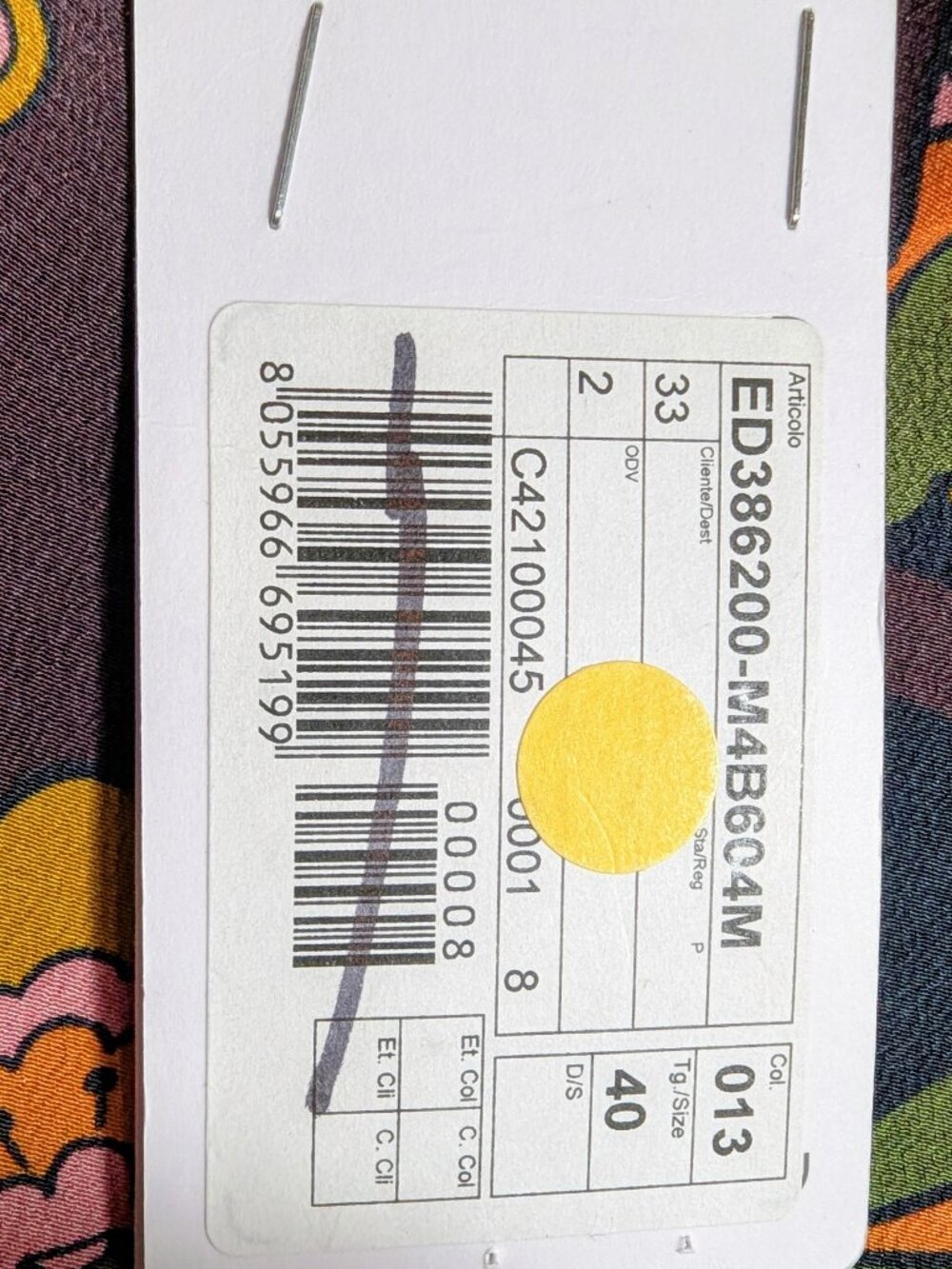 Missoni multicolor dress -Made in Italy - Picture 2 of 6